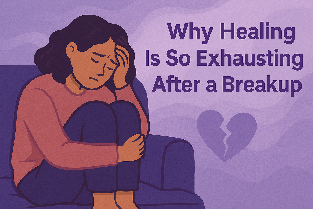 Why Healing Is So Exhausting After a Breakup