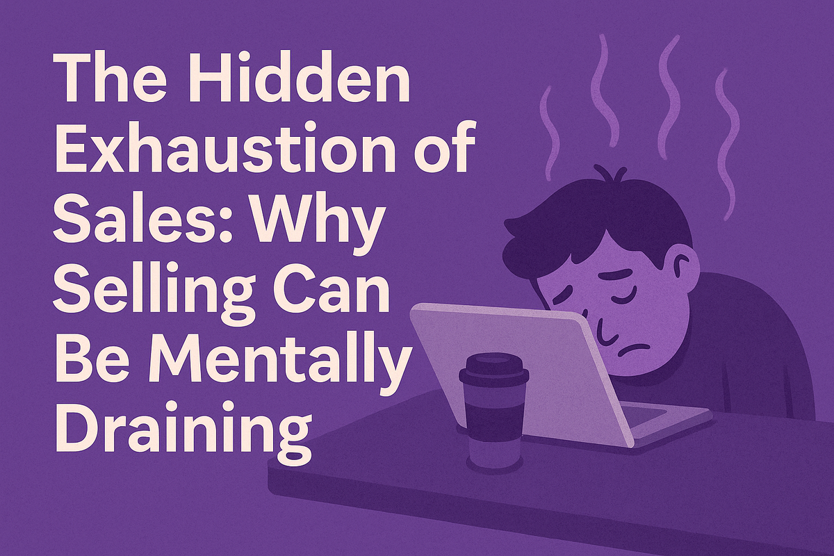 The Hidden Exhaustion of Sales: Why Selling Can Be Mentally Draining